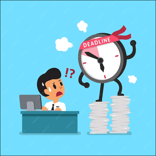 Providing a timeframe or deadline