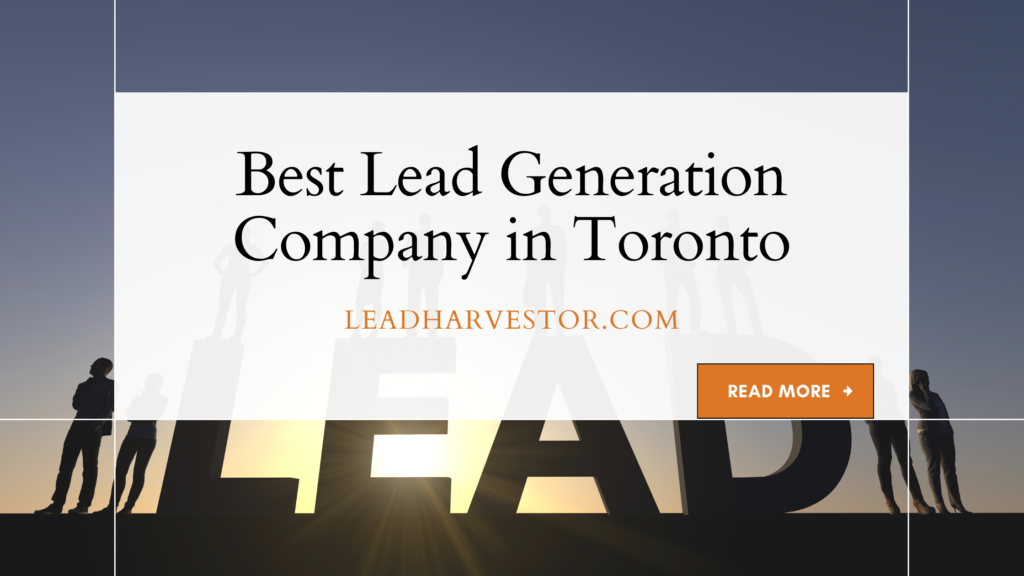 Best Lead Generation Company in Toronto