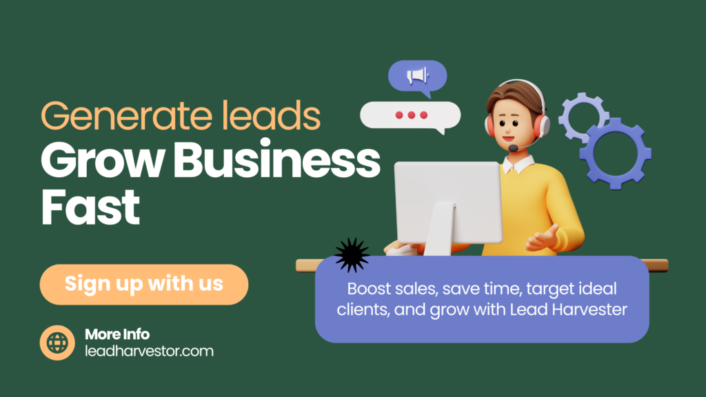 Generate leads, grow business fast.