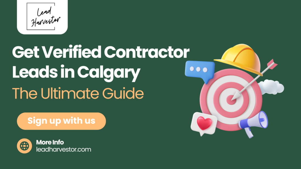 Get Verified Contractor Leads in Calgary